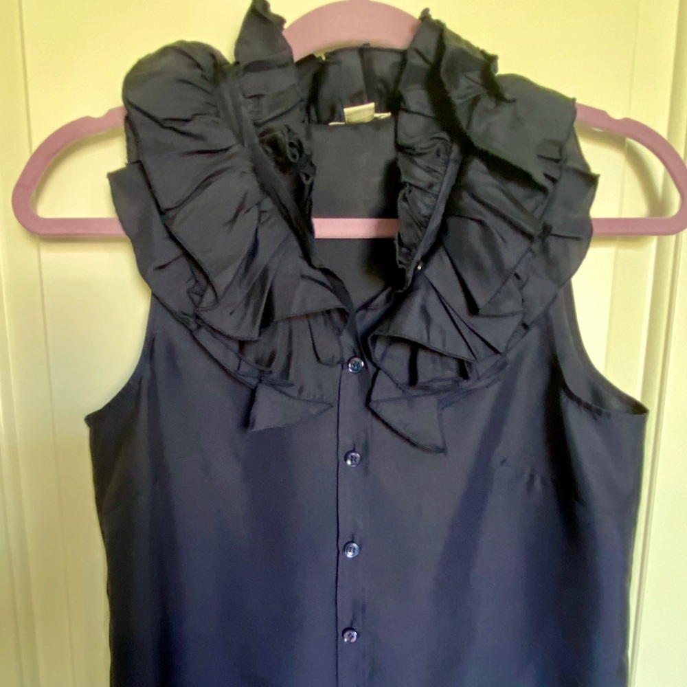 J. CREW 100% silk blouse